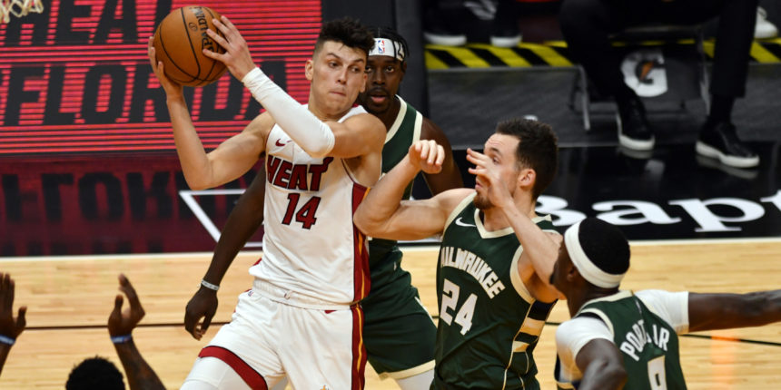 Tyler Herro isn't a point guard, but that's where he belongs for now