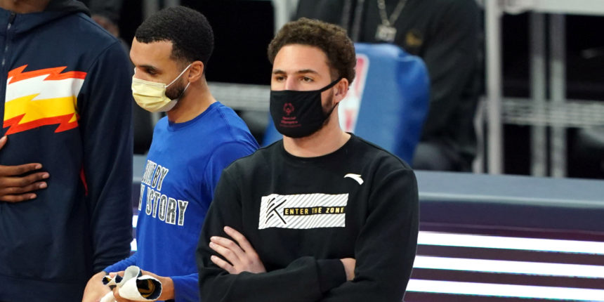 Klay Thompson finding new ways to move through another rehab