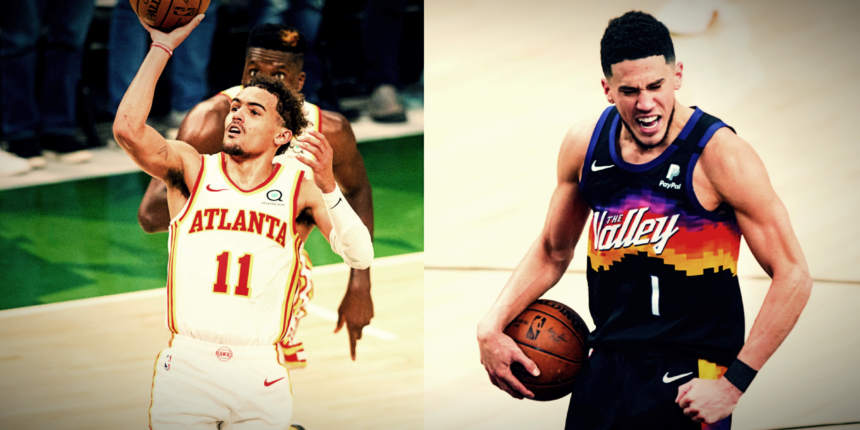 The fearlessness of Trae Young and Devin Booker is on display