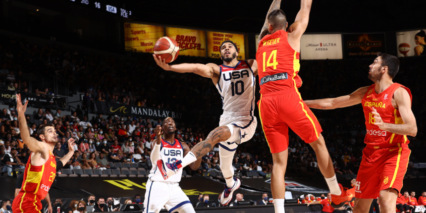 Ready or not for Tokyo Olympics, Team USA beats Spain in final tune-up