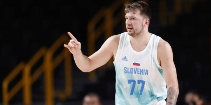 Luka Doncic explodes for 48 points in Olympic debut as Slovenia