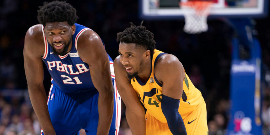 Donovan Mitchell, Joel Embiid named Players of the Month for December