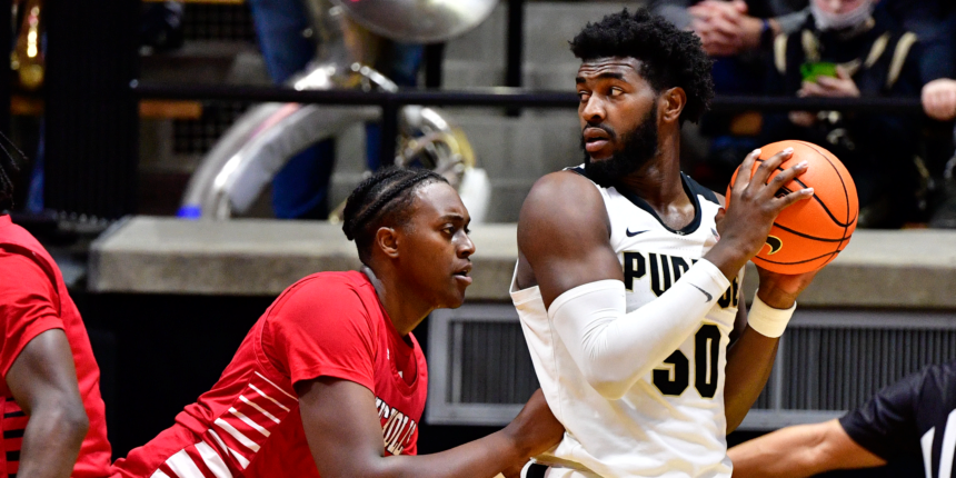 Outside of the box: Purdue's Trevion Williams has an enticing nature